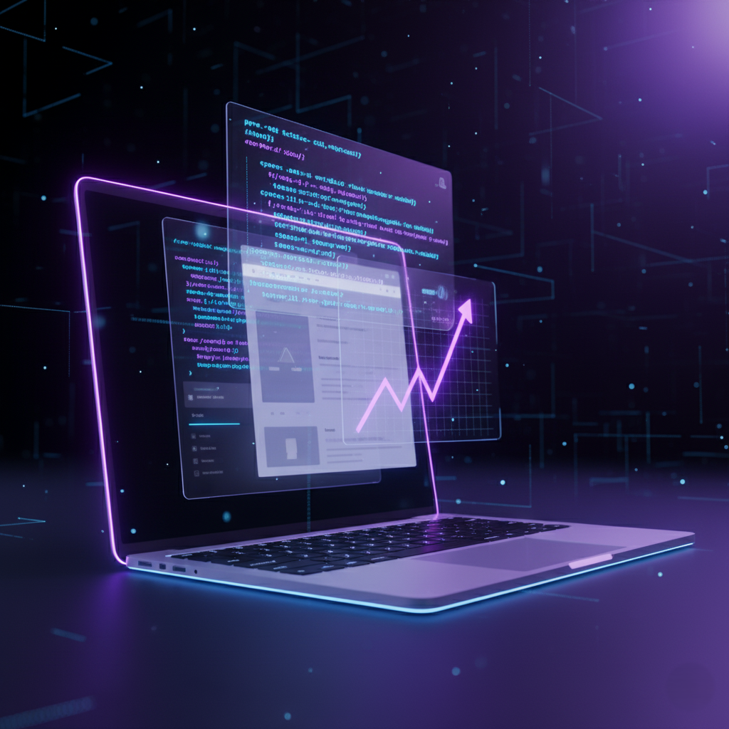 Web development SEO optimized landing page